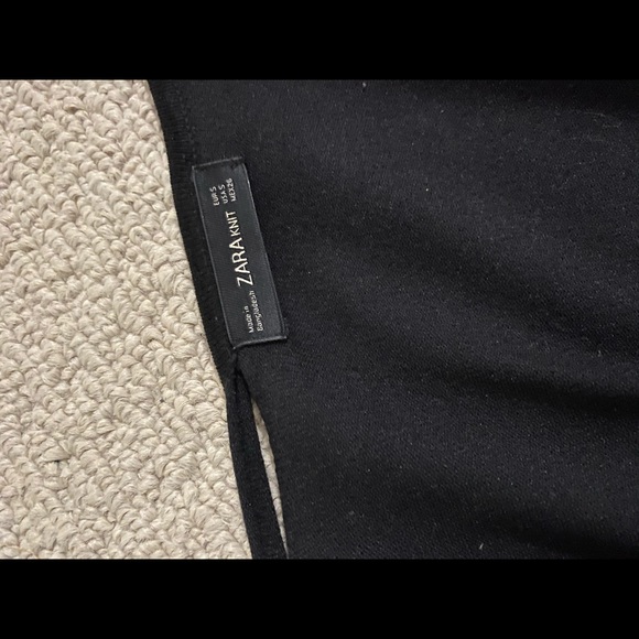 ZARA Faux Leather Cardigan/Blazer - Picture 4 of 4